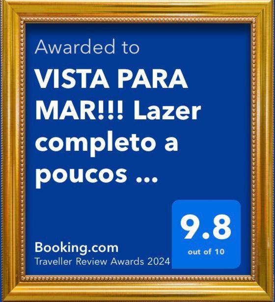 Vista Para Mar!!! Lazer Completo A Poucos Passos Da Praia Гуаружа Екстер'єр фото